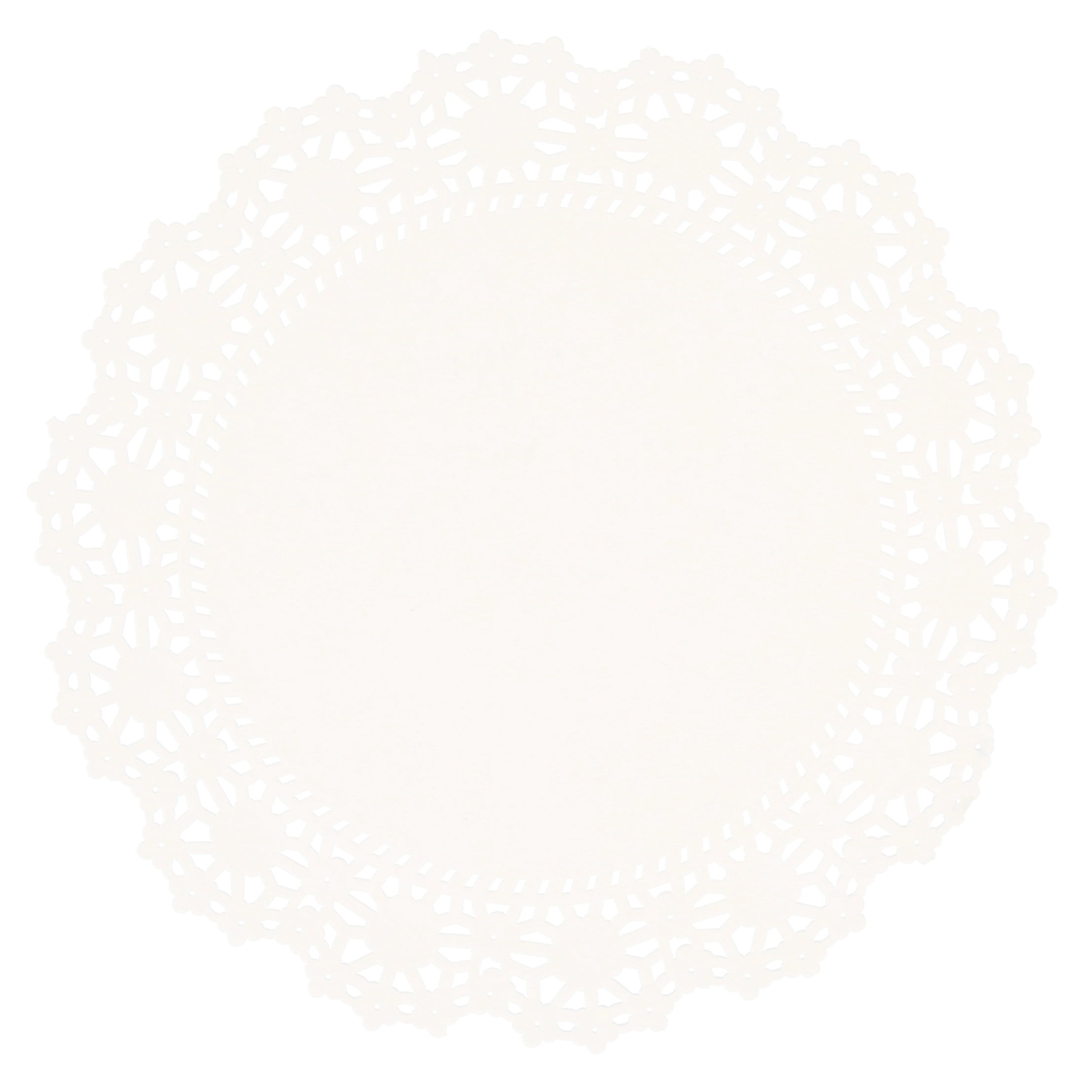 Wilton Paper Doilies for Cake Decorating, 12 inch Round, White, 6-Count, Elegant Pattern