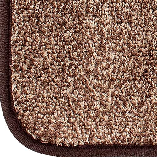 Walensee Indoor Doormat, Front Door Mat for Entrance, 36x59 Black 