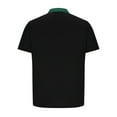 thumbnail image 4 of Awdenio Mens T-shirt Short Sleeve Turndown Collar Blouse Shirt Comfortable, Lightweight And Breathable, 4 of 5