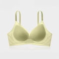 thumbnail image 5 of WCJM Green Women's Ice Sports Thin Breathable Underwear Jelly Glue Back Women's Underwire Bra, 5 of 7