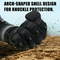 thumbnail image 3 of Guantes de moto Cierto con pantalla táctil, nudillos duros, unisex, 3 of 7