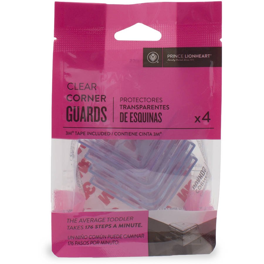 Prince Lionheart Clear cornerGUARDS, Pack of 4