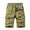 Khaki, variant on Mens Shorts Casual Summer Solid Outdoors Casual Have Pockets Button Zipper Drawstring Sport Shorts Pants Cargo Shorts for Men