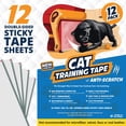 thumbnail image 1 of Sofa Protectors from Pets - 12 Double Sided Anti Cat Scratch Sticky Tape - Adhesive Cat Furniture Protector - Cat Scratch Furniture Protector_Special Gift, 1 of 5