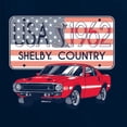 thumbnail image 6 of Wild Bobby Ford Shelby Vintage USA Country Plate Women Standard V-Neck Tee, 6 of 6