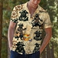 thumbnail image 6 of Black Cat Pirate Hawaiian Shirt For Men Aloha Gifts For Cat Lovers Mens Hawaiian Shirts Short Sleeve Button Down Shirt Men TO1, 6 of 7