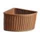 thumbnail image 4 of Cesta de almacenamiento de esquina, decoración del hogar, organizador triangular tejido resistente y multifuncional para artículos esenciales de baño, 4 of 8
