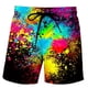 thumbnail image 1 of WILLBEST Conjunto de Camiseta y Pantalones Cortos de Verano para Hombre, Dos Piezas, Informal, con Estampado de Letras, Manga Corta, Cuello Redondo, Camiseta y Pantalones Cortos, 1 of 3