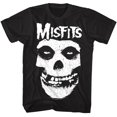 thumbnail image 1 of MISFITS Distressed Skull Logo Men's Shirt Punk Rock Band Merch Tees-L, 1 of 1