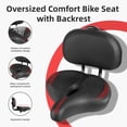 thumbnail image 2 of Bike Seat for Peloton Bike & Bike+, Comfort Seat Cushion Compatible with Peloton, Road or Exercise Bikes, Bicycle Wide Saddle Replacement for Men & Women, Accessories for Peloton, 2 of 9