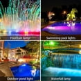 thumbnail image 5 of Solar Pond Spotlights, LED Solar Underwater Lights with Dual Waterproof Submarine Landscape Spotlight Lighting C_Perfect Gift, 5 of 5