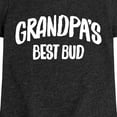 thumbnail image 3 of Instant Message - Grandpas Best Bud - Toddler & Youth Girls Short Sleeve Graphic T-Shirt, 3 of 6