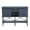 White, variant on Pemberly Row 52" Wood Bar Cabinet w/ Sliding Barn Door - Navy Blue