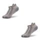 thumbnail image 2 of Minnieouse Calcetines náuticos de tela cómodos transpirables absorbentes para correr con fondo mejorado para personas activas XL ligero (43-47) gris claro XL (43-47) 2piezas, 2 of 6