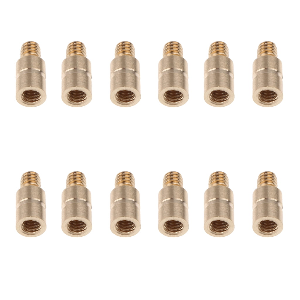 24 PK Arrow Point Brass Inserts Copper Arrow .244/6.2mm 50 Gr 