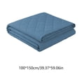 thumbnail image 3 of Couverture d'Été Rafraîchissante Format Simple en Coton Lavable Mince pour Climatisation, pour Lit Ou Canapé, 3 of 6
