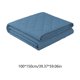 thumbnail image 3 of CaiYueKe Summer Cooling Quilt Air Conditioning Blanket, Machine Washable Cotton Thin Quilt, Lightweight Breathable Blanket for Bed Sofa, All Season Use, Home Bedding Comfortable Throw, 3 of 7