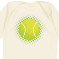 thumbnail image 4 of Inktastic Tennis Ball Sports Gift Boys or Girls Long Sleeve Baby Bodysuit, 4 of 5