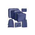 thumbnail image 1 of 8 Bolsas Organizadoras De Maletas De Viaje Impermeable Azul, 1 of 4