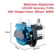 thumbnail image 2 of 420ml/min KCM 350RPM Peristaltic Pump 12V 24V Stepper Motor Dosing Pump Liquid Transfer Pump For Lab ,Support Speed Adjustment, 2 of 6