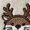 Beige, variant on All of the Otter Reindeer Embroidered Sweatshirt, Funny Christmas Sweater, Cute Animal Holiday Hoodie, Xmas Embroidery Gift