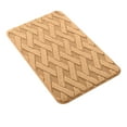 thumbnail image 2 of TIMIFIS Chenille Floor Mats Bathroom Water Absorbing Door Mat Convenient Machine Wash Lightweight Fabric Quick Water Absorption Non Slip Floor Mat Bathroom Accessories, 2 of 6