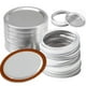 thumbnail image 4 of Tapas para la boca Hojalata Buen rendimiento de sellado Tapas para conservas duraderas Color clásico Diseño a prueba de fugas Almacenamiento de Cocina y Comedor Plata Anillo de plata de 70 mm Bearachild HA066111-01, 4 of 6