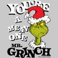 thumbnail image 2 of Toddler's Dr. Seuss Grinch You’re a Mean One Portrait Graphic T-Shirt, 2 of 3