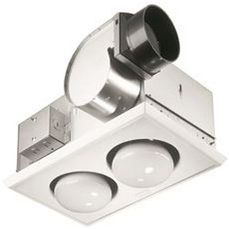 Ceiling Bath Vent And Heat 500 Watt Use 2 250w Br40 Not Included