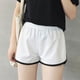 thumbnail image 4 of Pantalones cortos deportivos de verano para mujer, holgados, para estudiantes, fitness, informales, para correr, pijamas, ropa de mujer Base Stall, 4 of 6