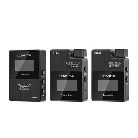 COMICA BoomX-D PRO D2 One-Trigger-Two 2.4G Dual-Channel Wireless