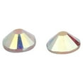 thumbnail image 4 of 1400 Pcs/SS8 Cristal de Verre Rond Dos Plat Strass Strass Gemmes Résine Strass Gemmes Blanc AB, 4 of 5