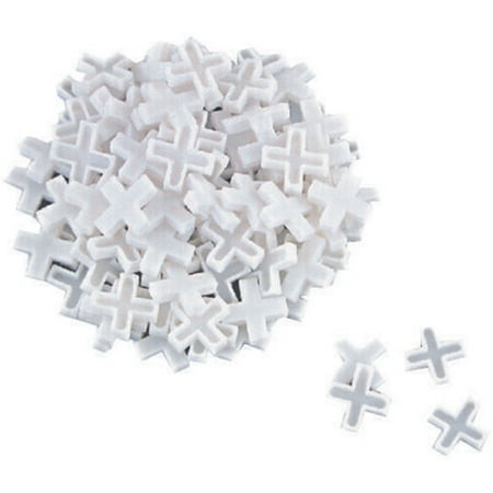 

2PC Vulcan MJ-T80803 Tile Spacers Plastic Cross Shape 1/8 Inch