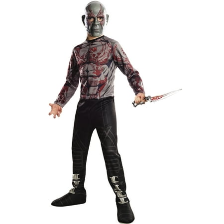 Guardians Of The Galaxy Vol. 2 Boys Drax The Destroyer Childs Marvel Costume
