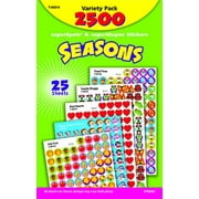 Trend Enterprises Seasons superSpots & superShapes Stickers Variety, Pack of 2500