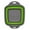 Green, variant on Space Saving Collapsible Silicone Kitchen Colander Food Strainer - Green