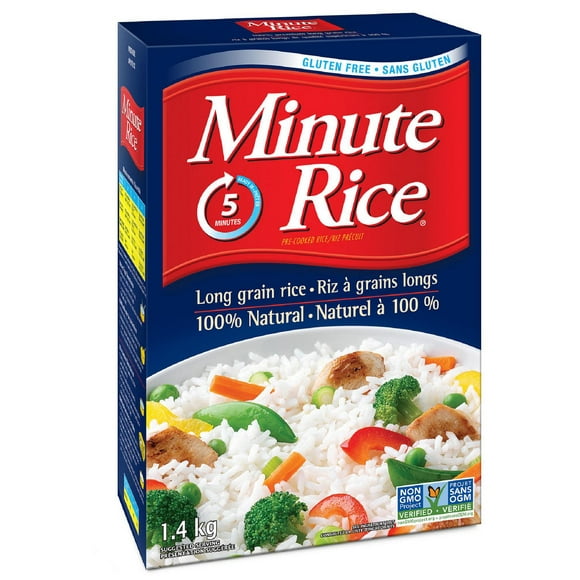 Minute Rice riz blanc à grains, 1.4 kg 1,4 kg