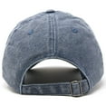 thumbnail image 3 of DALIX Worlds Greatest Grandpa Hat Vintage Cap Gift Washed Cotton in Washed Denim Navy Blue, 3 of 6
