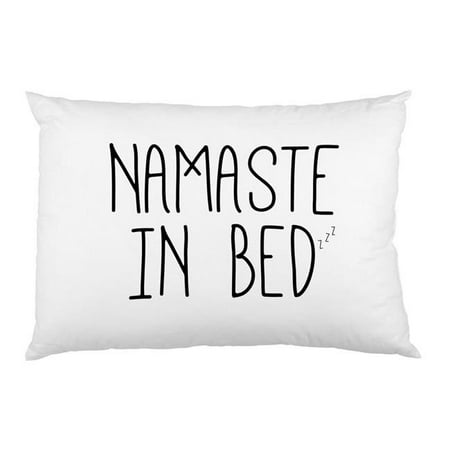 One Bella Casa 73980PCES59 Namaste in Bed Printed Standard Pillow
