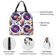 thumbnail image 4 of Easygdp record rock Skull star Bolsa Térmica Premium - Tela Oxford Impermeable, Gran Capacidad, Bolsillo Frontal, Unisex para Trabajo, Escuela, Actividades al Aire Libre y Picnics, 4 of 8