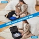 thumbnail image 3 of HIBAG 12 bolsas de compresión para viajes, bolsas de compresión esenciales para viajes, embalaje al vacío, bolsas con cremallera para ahorrar espacio, para accesorios de viaje en crucero (12 viajes), 3 of 8