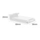 thumbnail image 4 of JShteea Soporte Pared para para Consola Juegos PS5 Estante Almacenamiento (blanco), 4 of 9