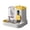 A004- Yellow, variant on Automatic Pet Feeder and Water Dispenser Set - Blue, Self-Dispensing Feeding Station with Detachable Design, for Cats, Small Dogs, Indoor Pets