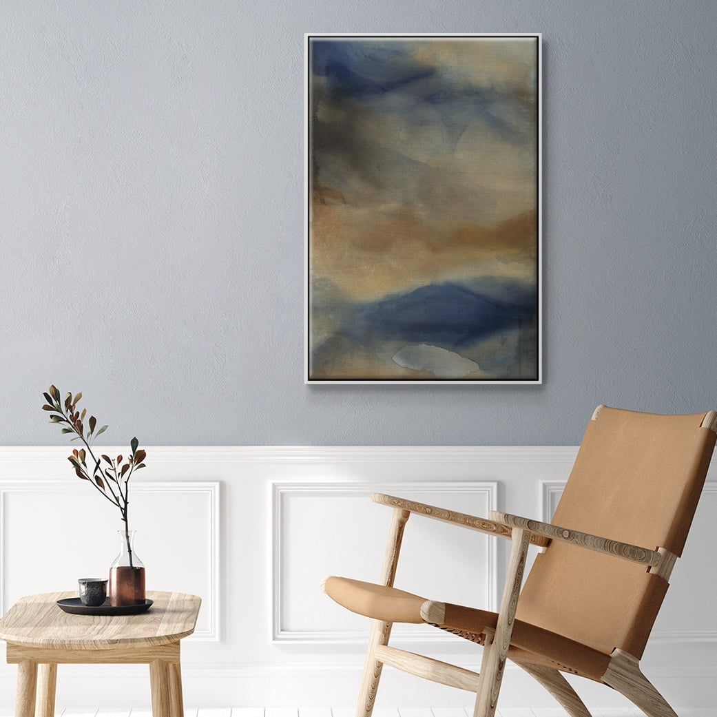 Reflection Framed Premium Gallery Wrapped Canvas - Ready to Hang - 17 x 25 - White Floating Frame