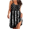 thumbnail image 2 of SMihono Robe Maxi Bohème d'Été pour Femmes Grande Taille Mode Féminine Col Rond Sans Manches Robe Imprimée de Plage, 2 of 4