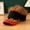 Black + coffee hair, variant on -Men's Visor Hat with Attached Spiky Hair Wig - Novelty Baseball Cap for Sun Protection, Costume Parties, Gag Gifts - Adjustable & Breathable