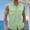 Green, variant on YLSDY Men's Linen Blend Sleeveless Button-Down Shirt, Casual Summer Vest with Dual Chest Pockets Khaki S