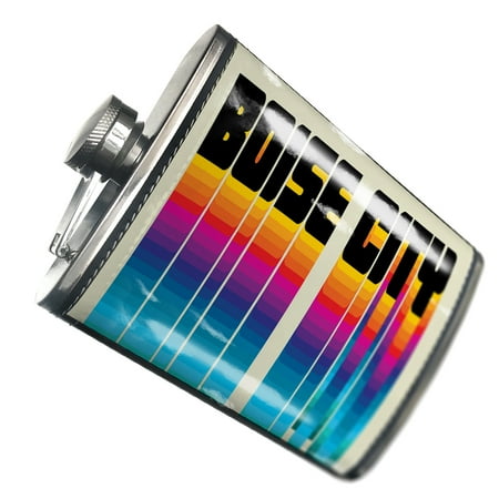 

NEONBLOND Flask Retro Cites States Countries Boise City