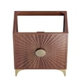 thumbnail image 3 of Modway Daylight 30" Solid Mango Wood Bathroom Vanity Cabinet in Walnut, 3 of 7
