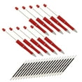 thumbnail image 2 of 10x bolígrafo con cuentas surtidas, bolígrafo, arte de papelería, dibujo, bolígrafos con cuentas, bolígrafo Rollerball para exámenes, tomar notas, rojo, 2 of 8